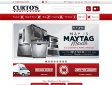 Tablet Screenshot of curtos.com